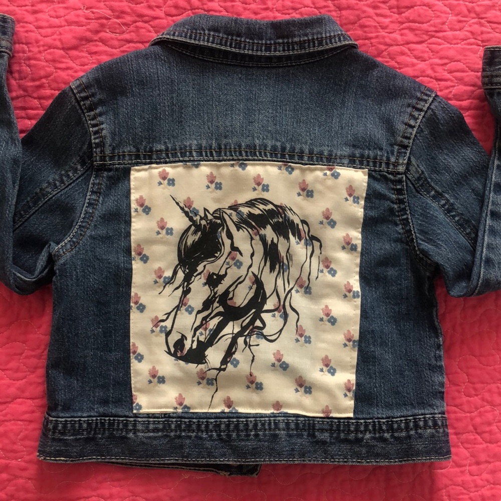 Denim Unicorn Jacket